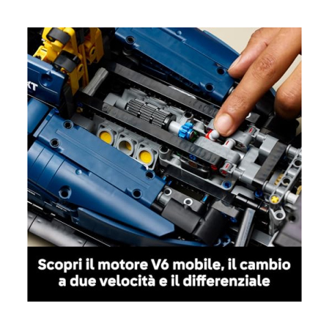 LEGO Technic Monoposto Red Bull Racing RB20 F1 in Scala 1:8