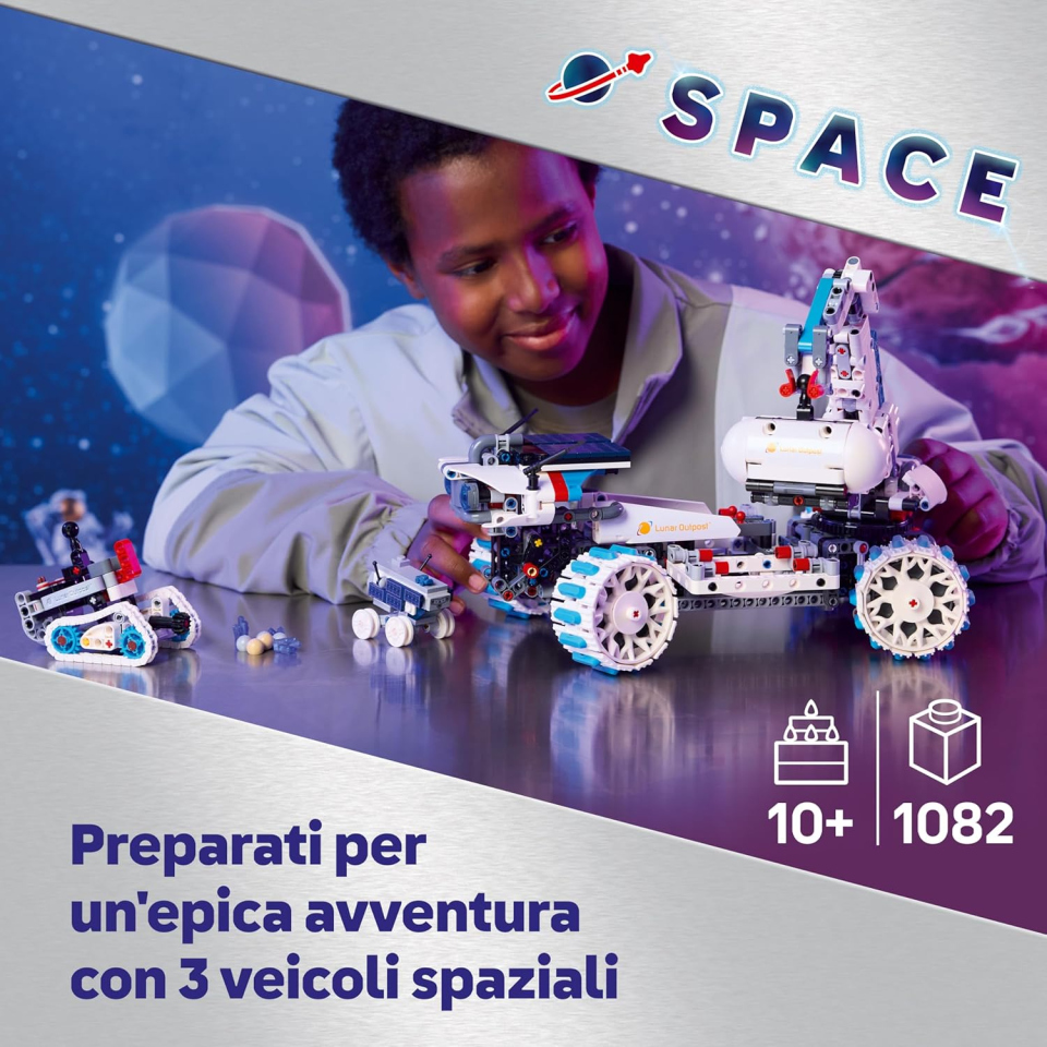 LEGO Technic Rover Lunare Lunar Outpost 42211