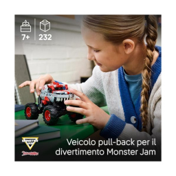 LEGO Technic ThunderROARus 42200 – Monster Truck Pull-Back