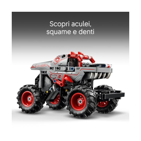 LEGO Technic ThunderROARus 42200 – Monster Truck Pull-Back