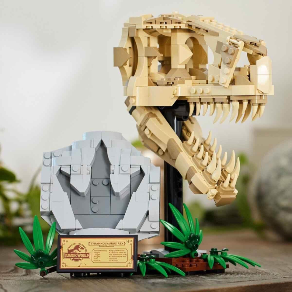 LEGO Jurassic World Teschio di T. Rex – Fossile da Costruire 76964