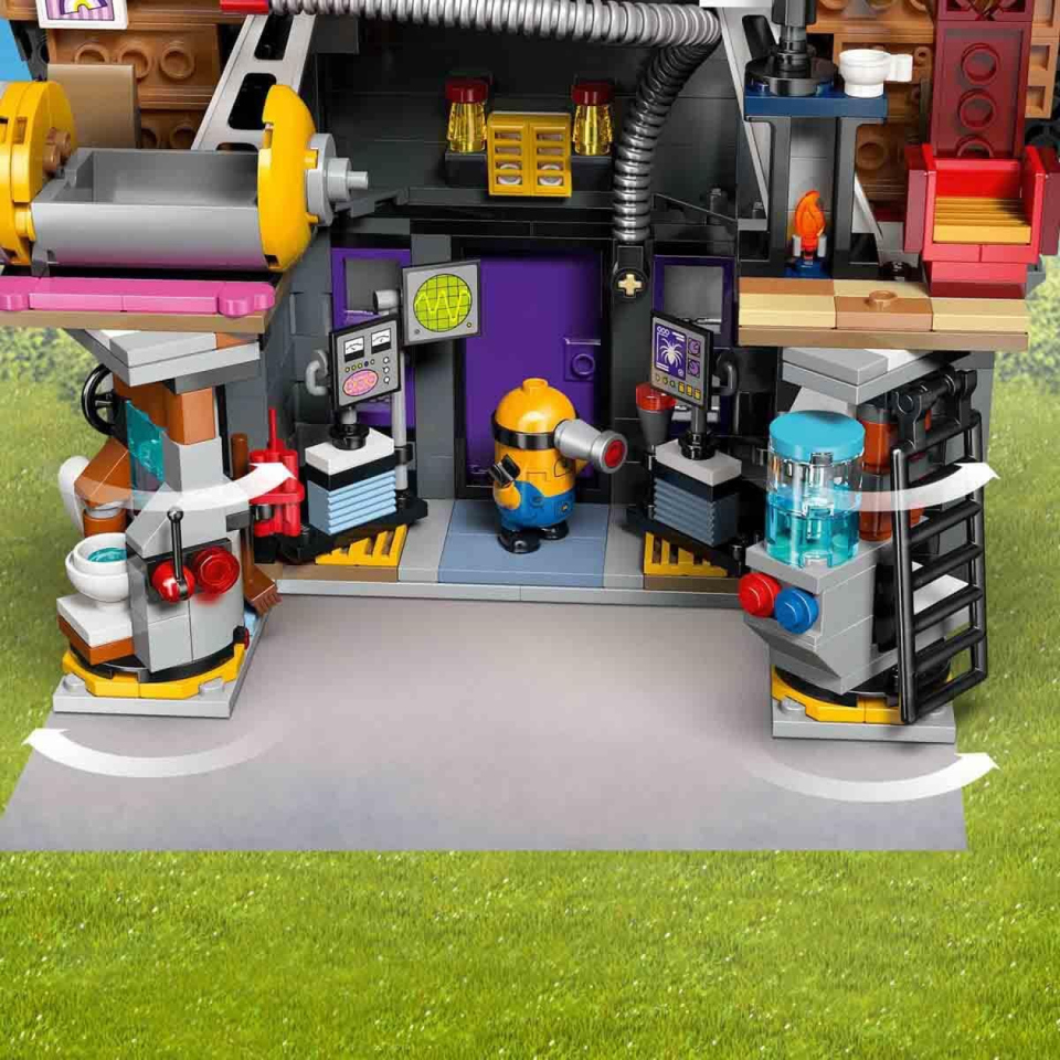 LEGO Cattivissimo Me – Villa di Gru con Minions e Casetta sull'Albero