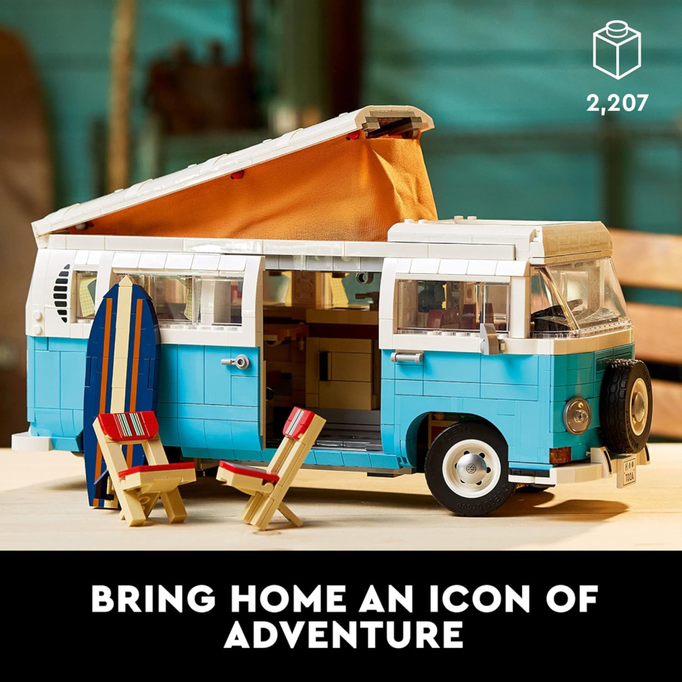 LEGO Volkswagen T2 Camper Van – Modello da Collezione
