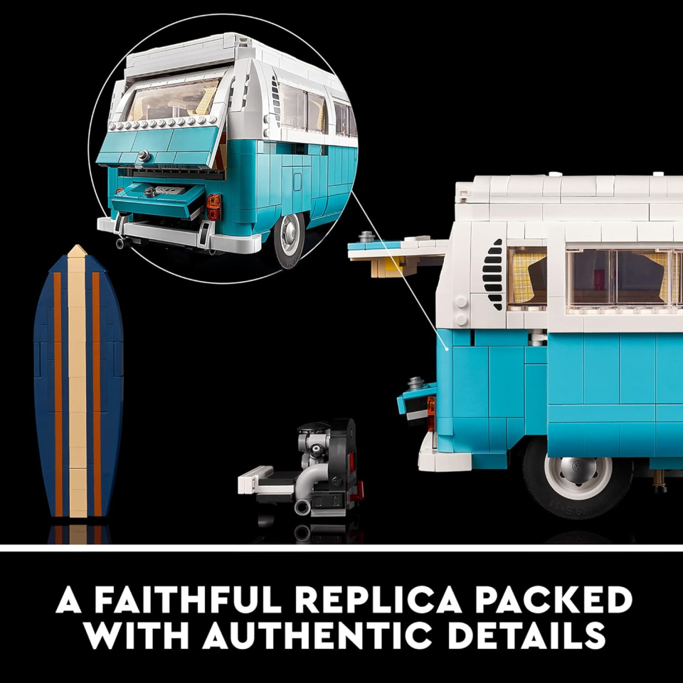 LEGO Volkswagen T2 Camper Van – Modello da Collezione