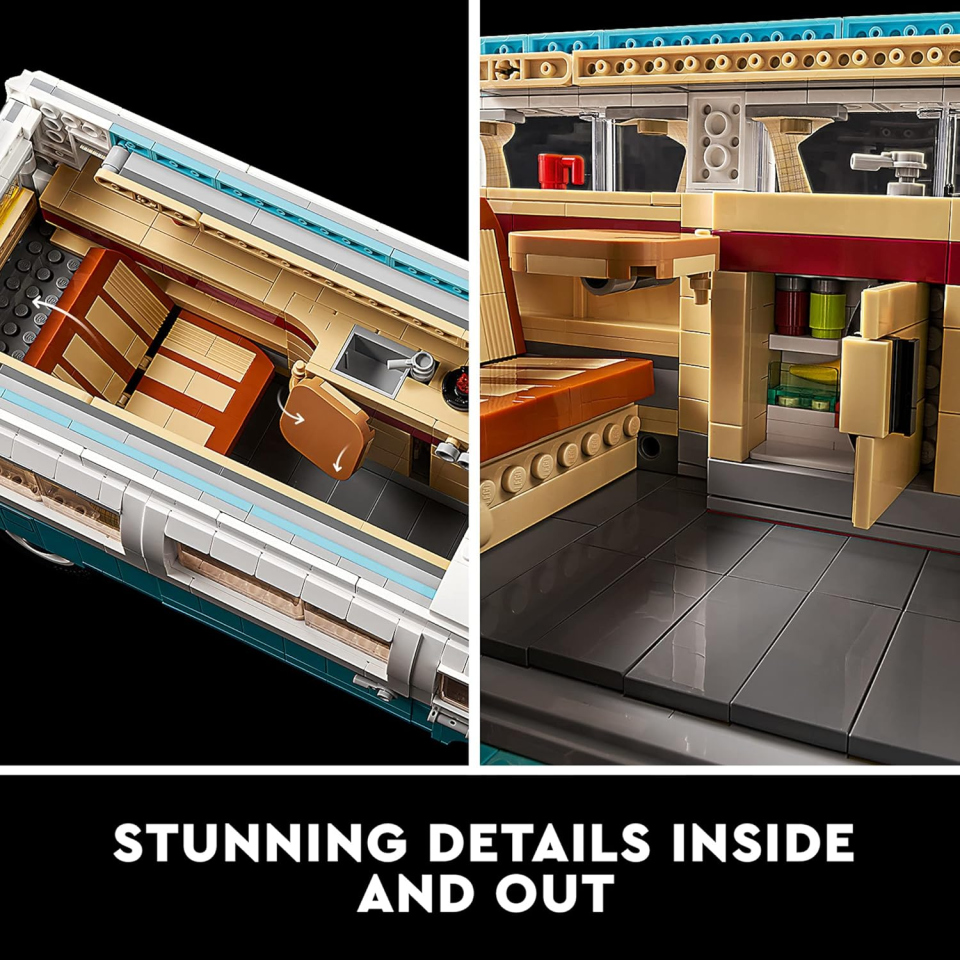 LEGO Volkswagen T2 Camper Van – Modello da Collezione
