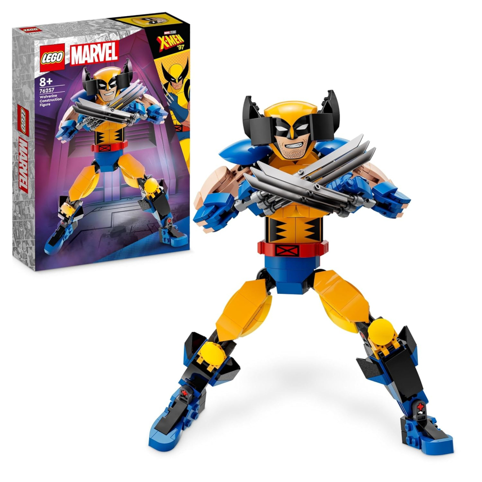 LEGO Marvel Wolverine – Action Figure Costruibile X-Men 76257