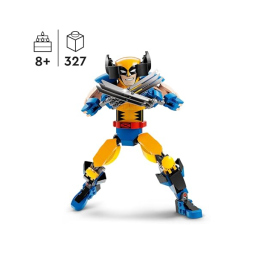 LEGO Marvel Wolverine – Action Figure Costruibile X-Men 76257