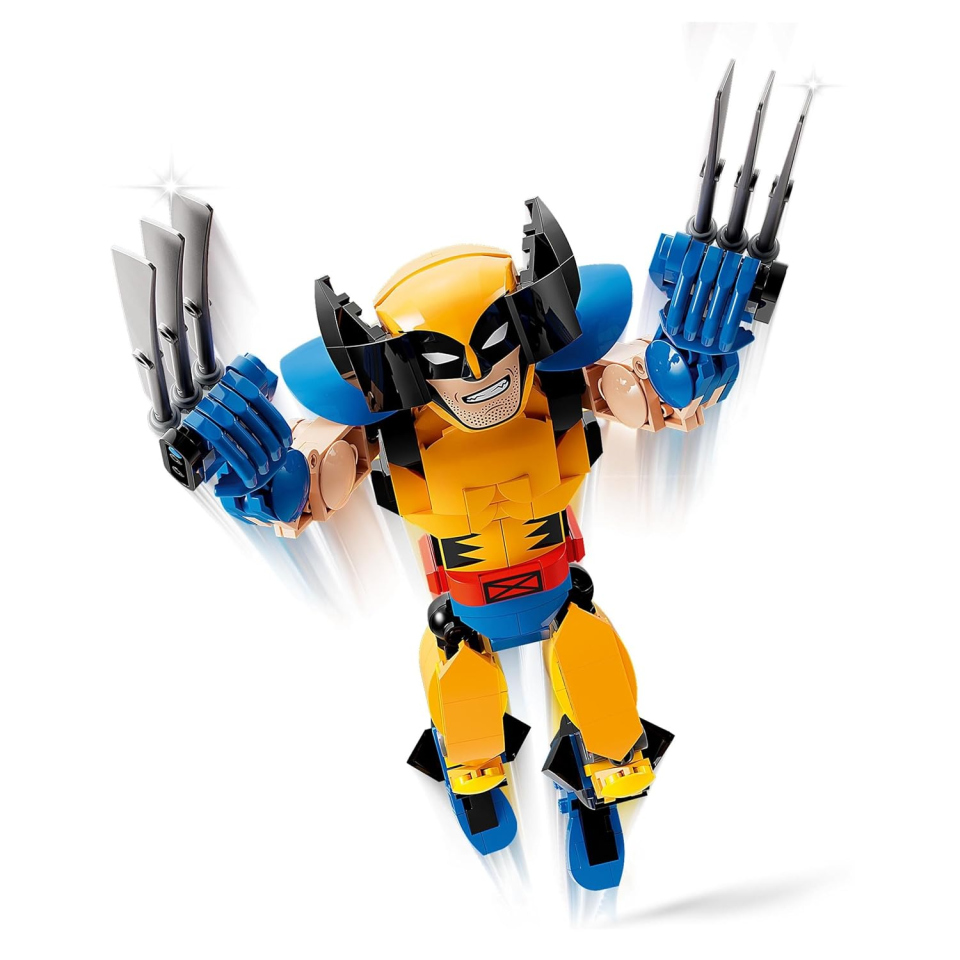 LEGO Marvel Wolverine – Action Figure Costruibile X-Men 76257