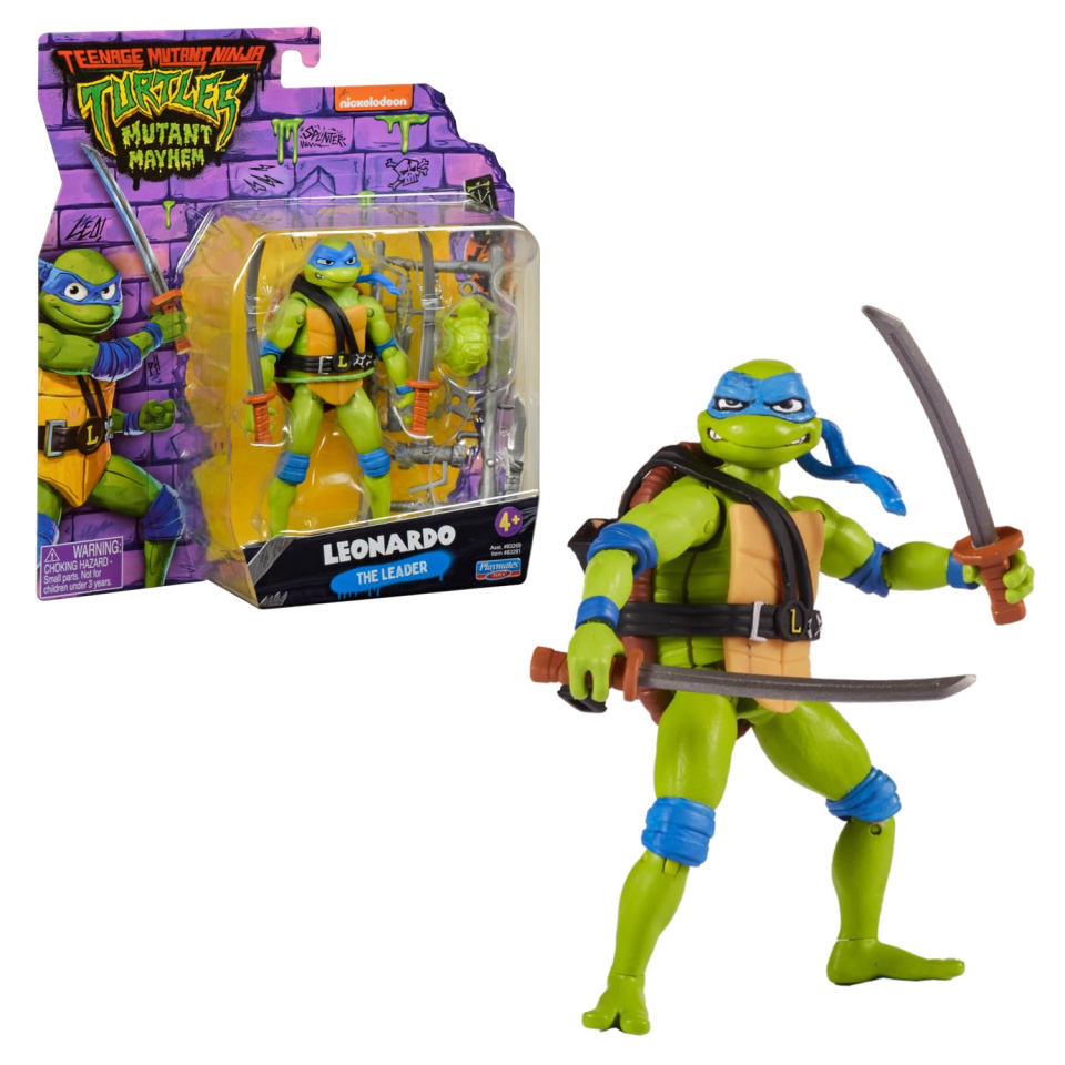 Leonardo Tartarughe Ninja Caos Mutante – Action Figure 12 cm Giochi Preziosi