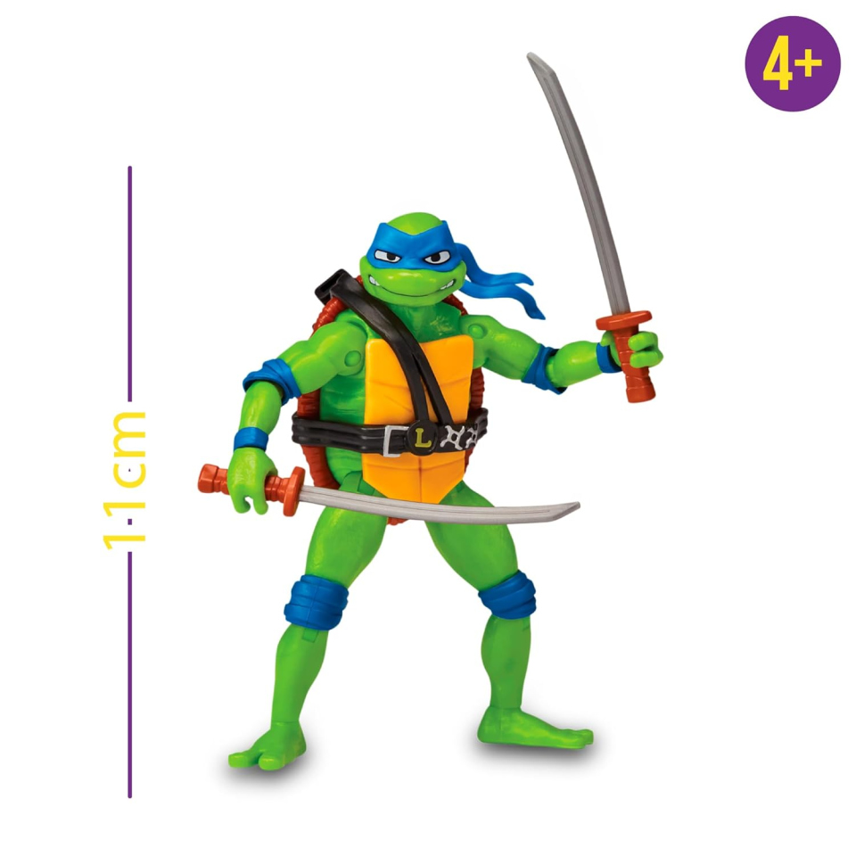 Leonardo Tartarughe Ninja Caos Mutante – Action Figure 12 cm Giochi Preziosi