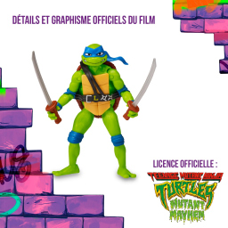 Leonardo Tartarughe Ninja Caos Mutante – Action Figure 12 cm Giochi Preziosi