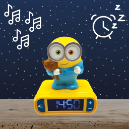 Lexibook Minions sveglia digitale con Bob luminoso