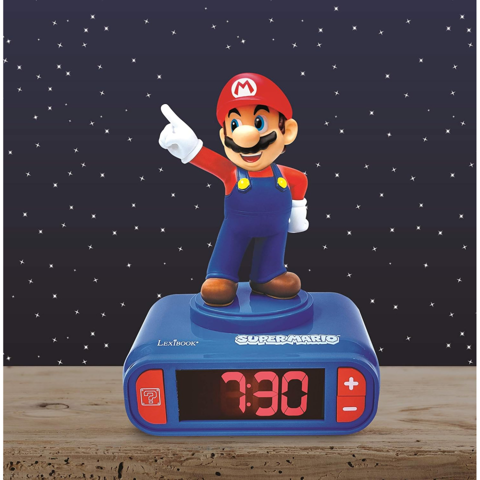 Lexibook Super Mario sveglia digitale con suoni