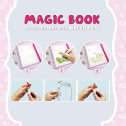 Libro Magico ad Acqua Hello Kitty – Lisciani, da 3 Anni