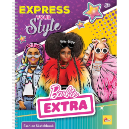 Lisciani Barbie album da disegno con adesivi