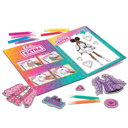 Lisciani Barbie album da disegno con adesivi