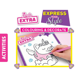 Lisciani Barbie album da disegno con adesivi