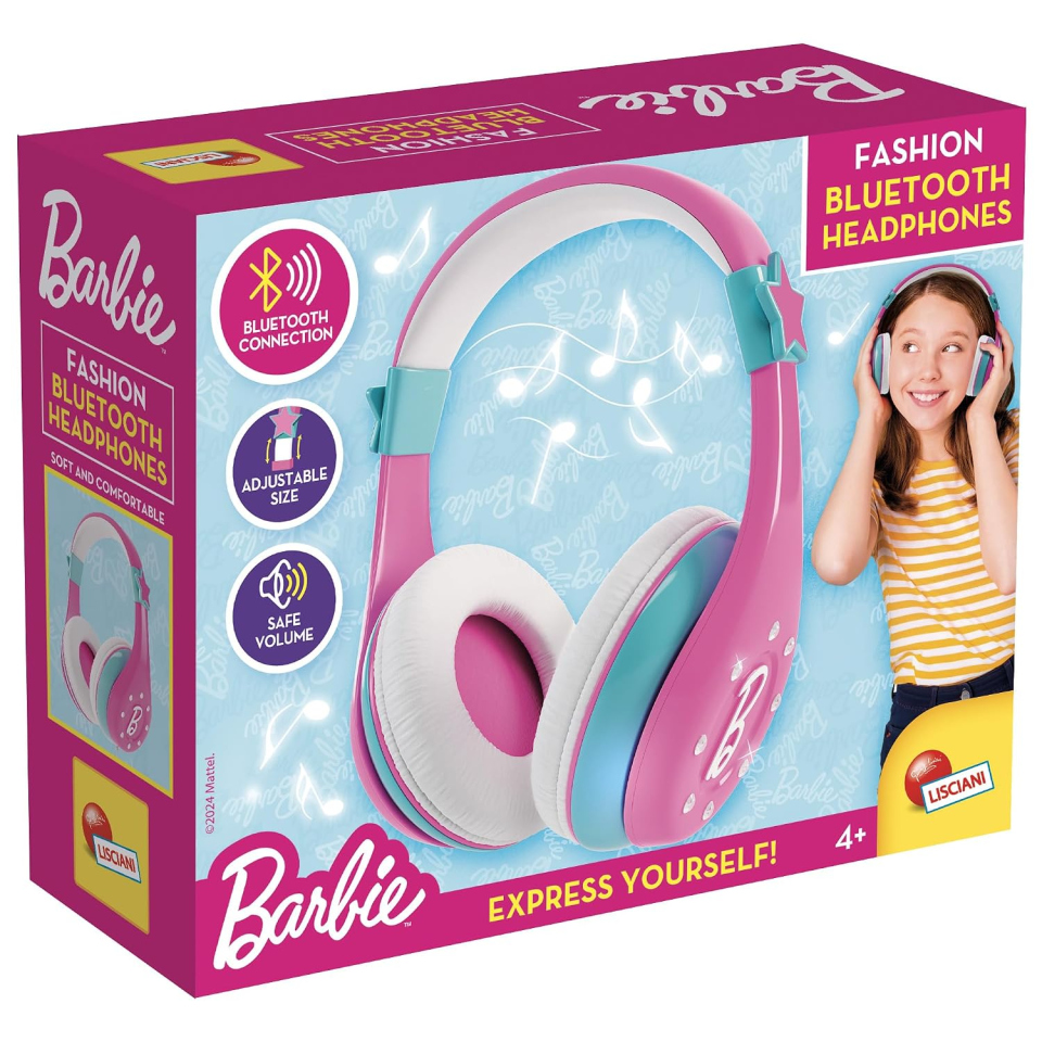 Lisciani Barbie cuffie Bluetooth regolabili multicolore