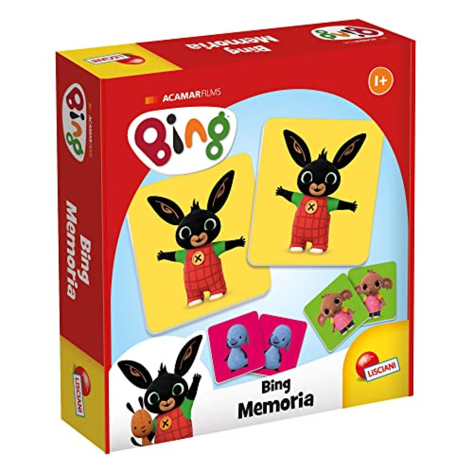 Lisciani Bing gioco di memoria con 32 tessere