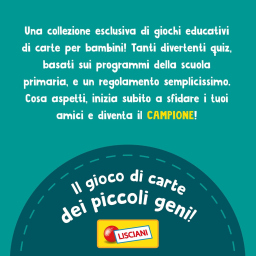 Lisciani I'm a Genius – Campioni di Scienze, Quiz a Carte