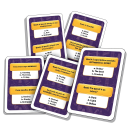 Lisciani I'm a Genius – Campioni di Inglese, Gioco di Carte Educativo