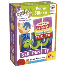 Lisciani Carotina Prime Sillabe – Gioco Educativo di Lettura