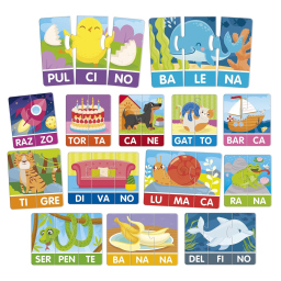 Lisciani Carotina Prime Sillabe – Gioco Educativo di Lettura