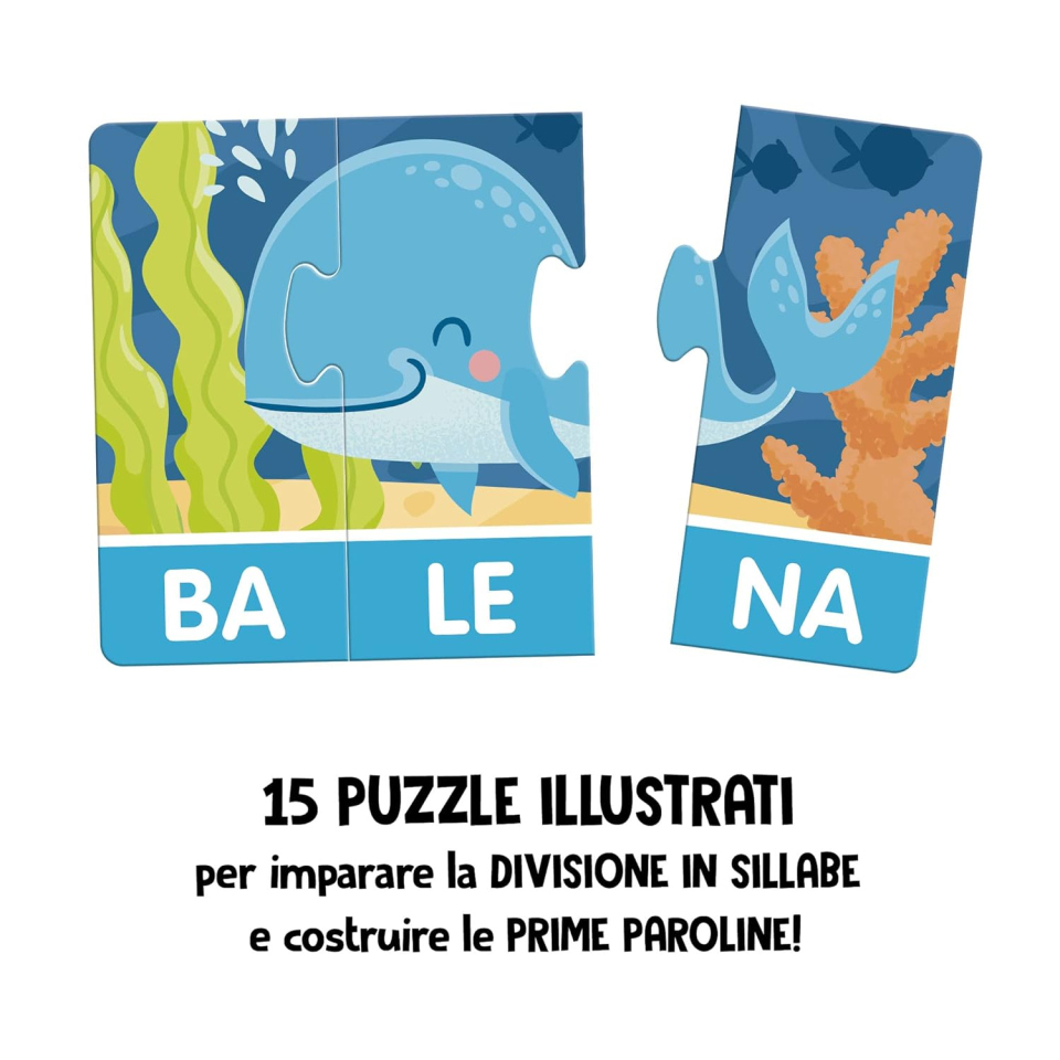Lisciani Carotina Prime Sillabe – Gioco Educativo di Lettura