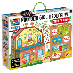 Lisciani La Mia Fattoria Gioca e Impara – Kit Educativo 3D