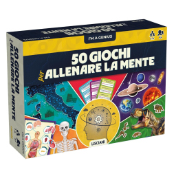 Lisciani I'm a Genius – 50 Giochi per Allenare la Mente