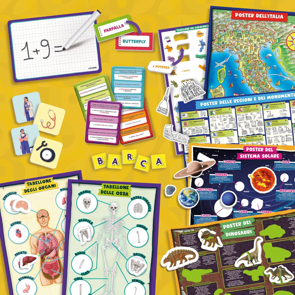 Lisciani I'm a Genius – 50 Giochi per Allenare la Mente