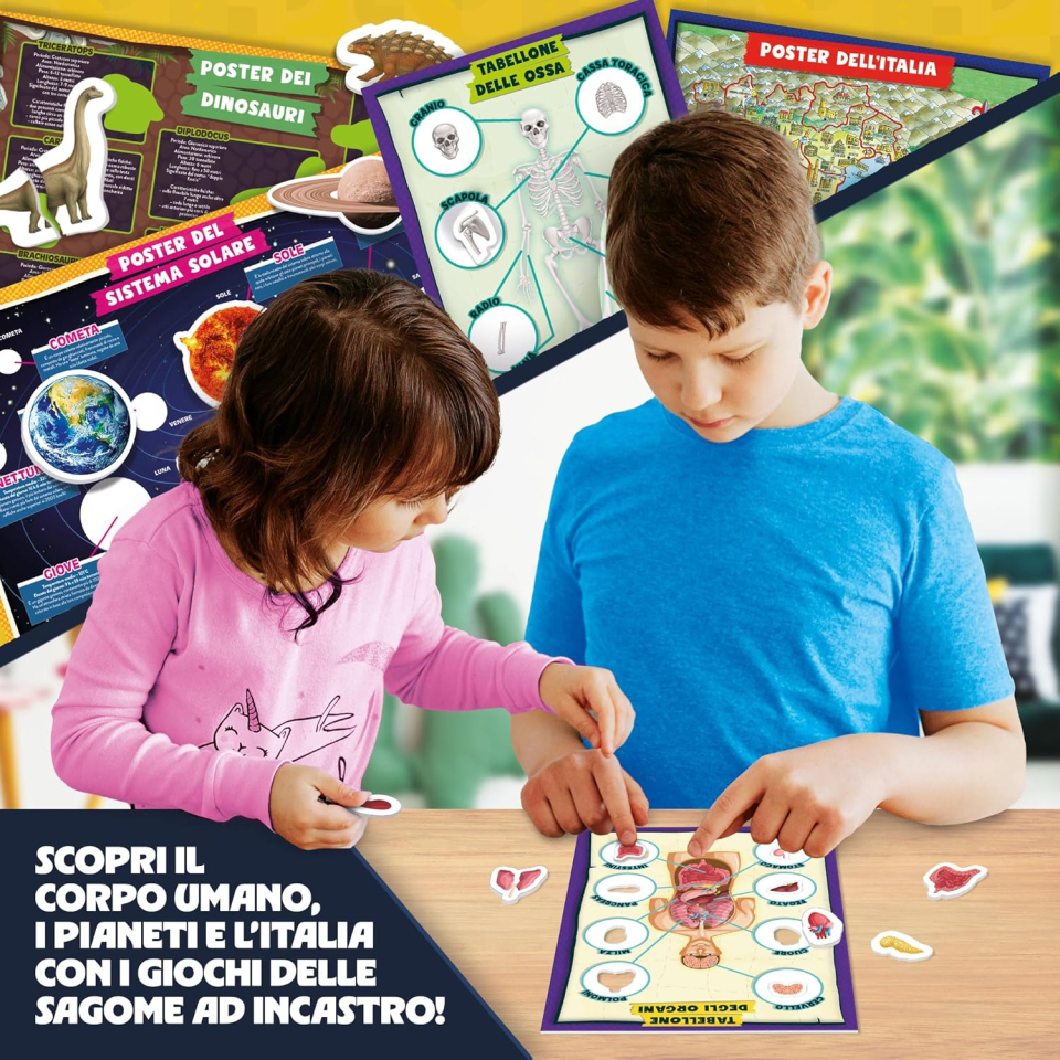 Lisciani I'm a Genius – 50 Giochi per Allenare la Mente