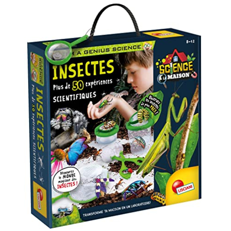 Lisciani Genius Science Kit Insetti – Gioco Educativo Scientifico