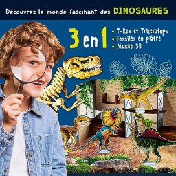 Lisciani Genius Science – Kit Paleontologia con Dinosauri