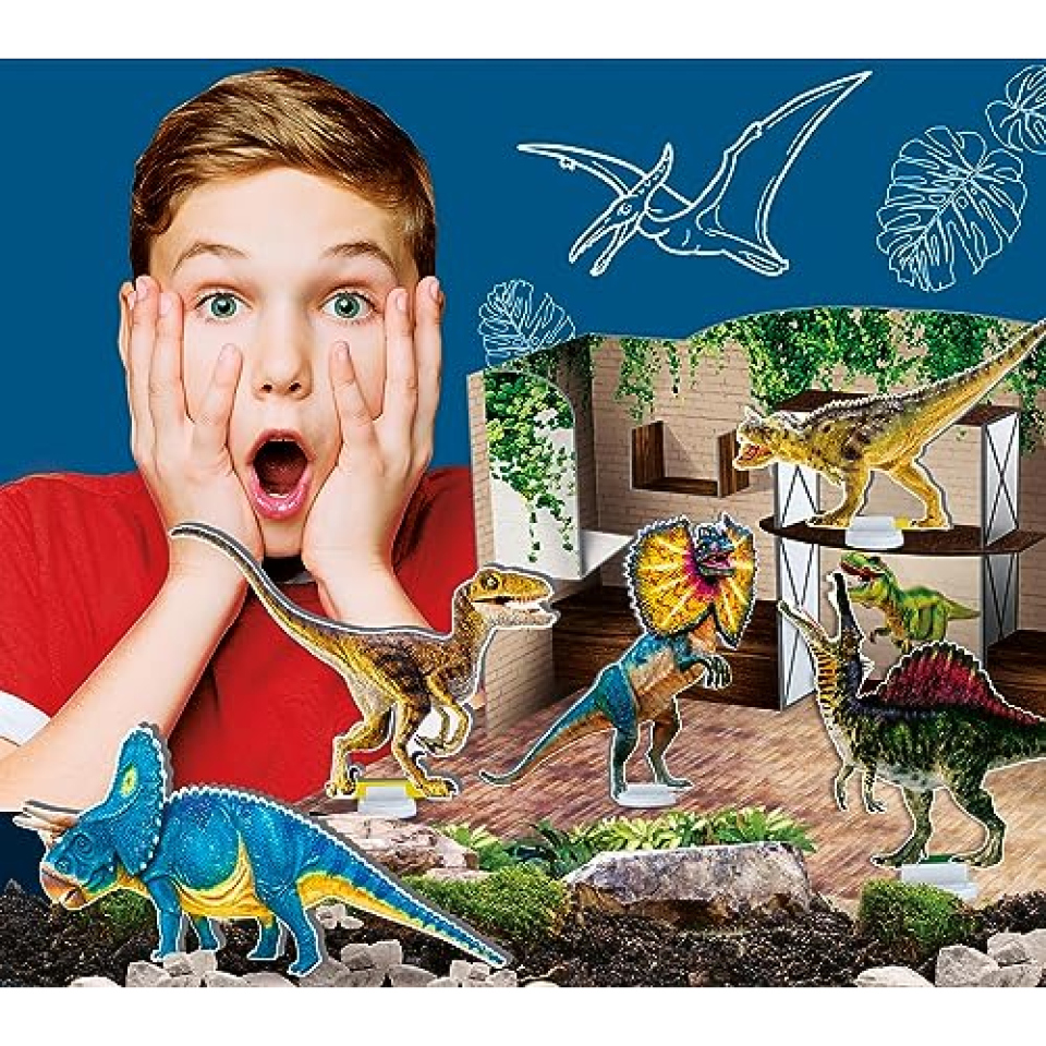 Lisciani Genius Science – Kit Paleontologia con Dinosauri