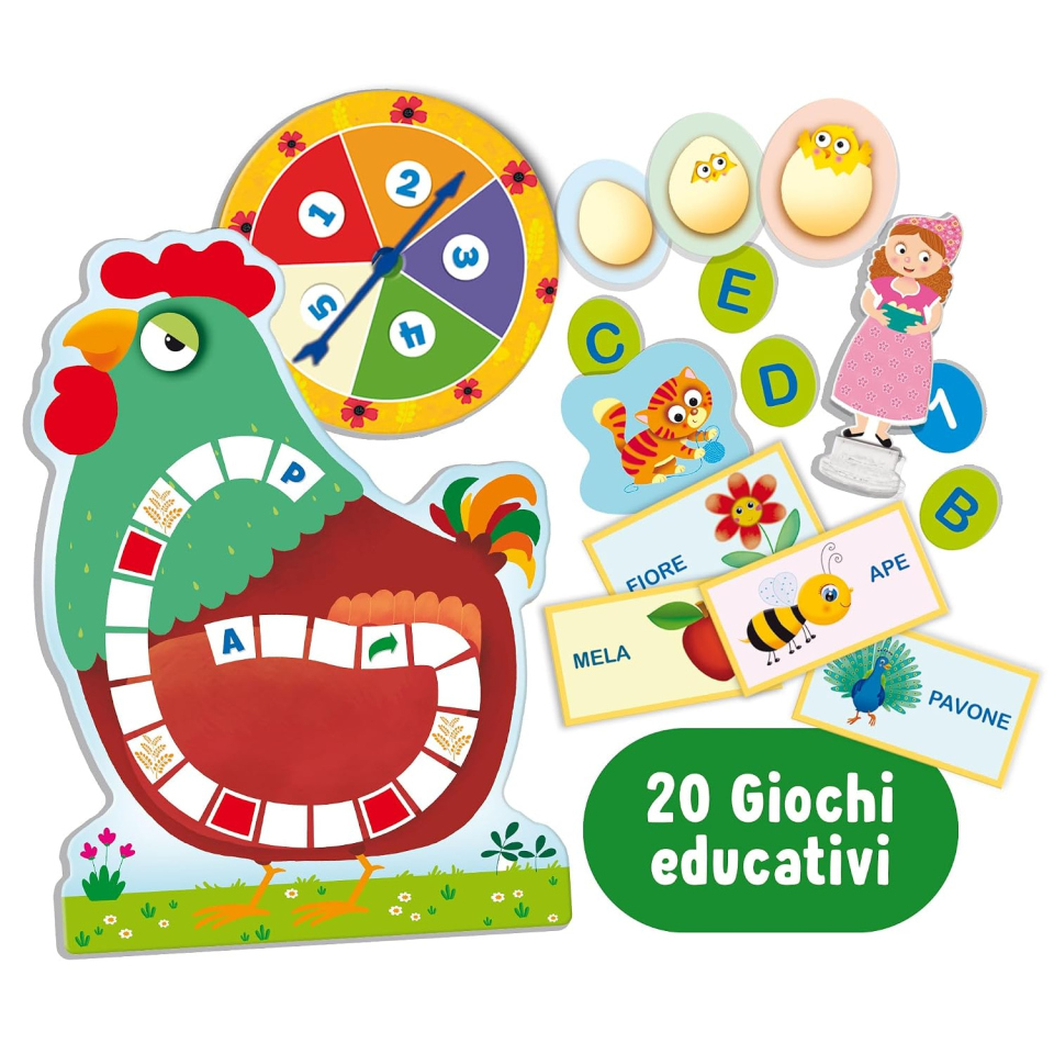 Lisciani Giochi Carotina lavagna LED con banchetto