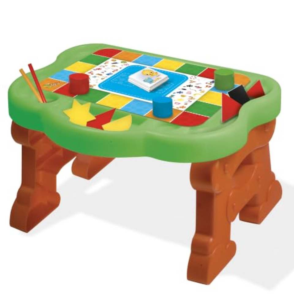 Lisciani Giochi Carotina tavolino bambini con 30 giochi