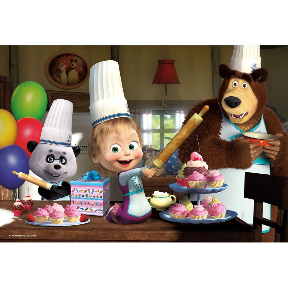 Lisciani Giochi puzzle Masha e Orso 24 pezzi