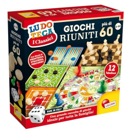 Lisciani Giochi Riuniti - Raccolta oltre 60 Giochi da Tavolo