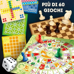Lisciani Giochi Riuniti - Raccolta oltre 60 Giochi da Tavolo