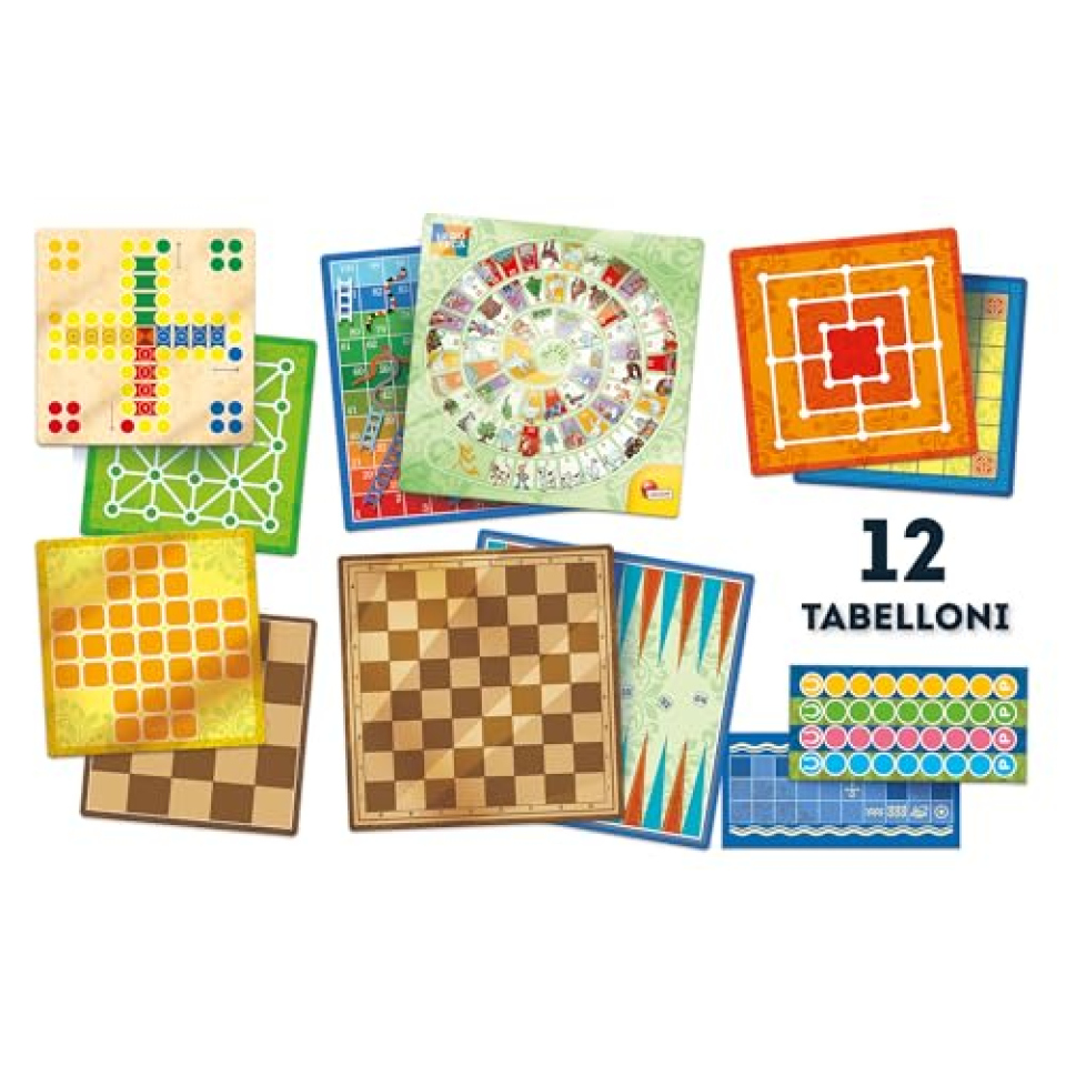 Lisciani Giochi Riuniti - Raccolta oltre 60 Giochi da Tavolo