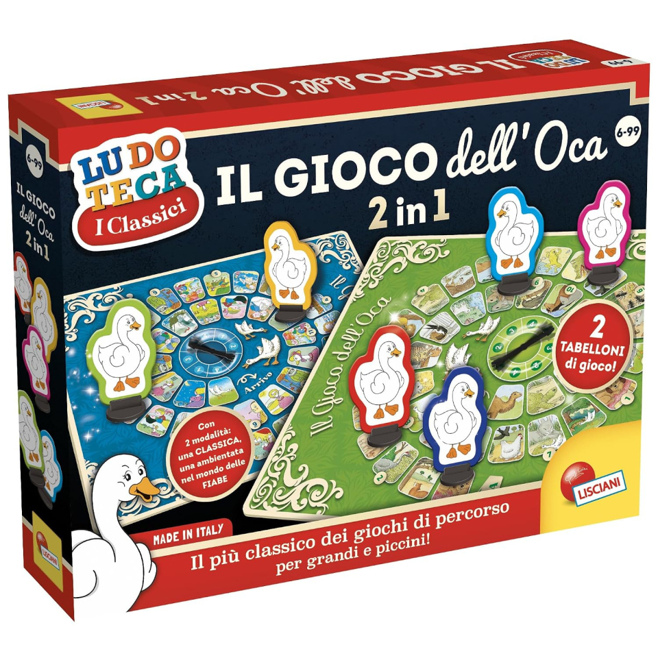 Lisciani Gioco dell'Oca con due varianti