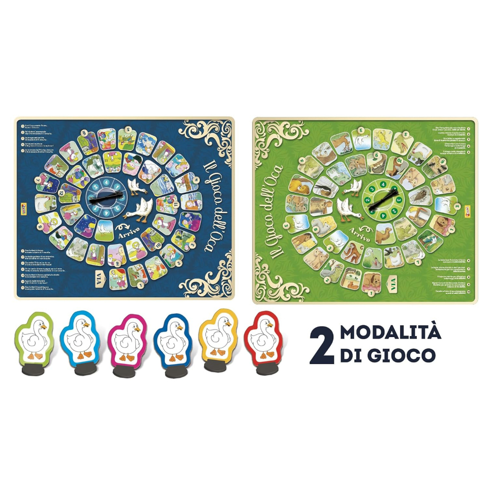 Lisciani Gioco dell'Oca con due varianti