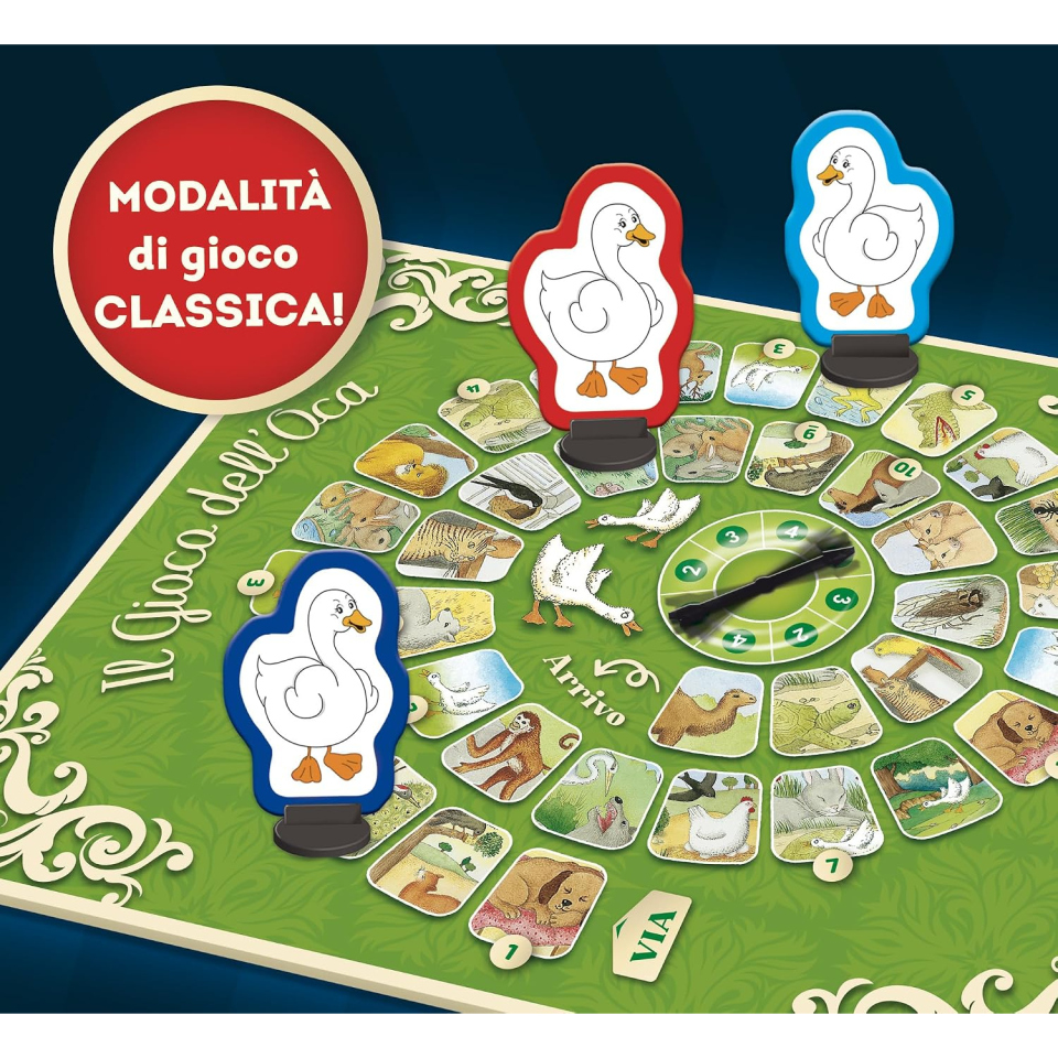 Lisciani Gioco dell'Oca con due varianti