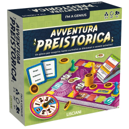 Lisciani I'm a Genius Avventura Preistorica gioco a quiz