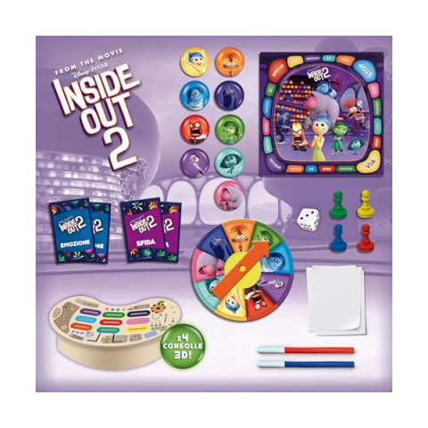 Lisciani Inside Out 2 – Gioco da Tavolo delle Emozioni