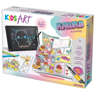 Lisciani Kids Art Kawaii Academy – Kit Disegno con Tablet LCD 12"