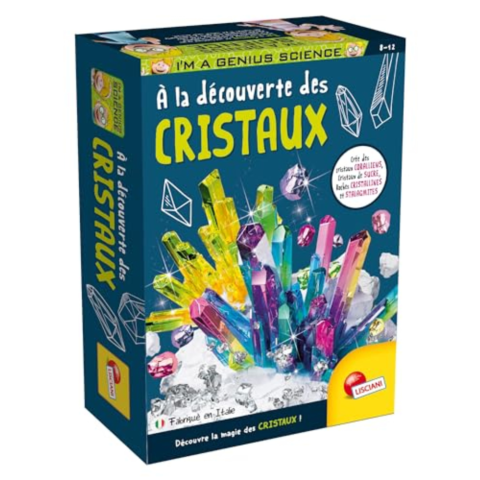 Lisciani I'm a Genius – Kit Cristalli per Bambini