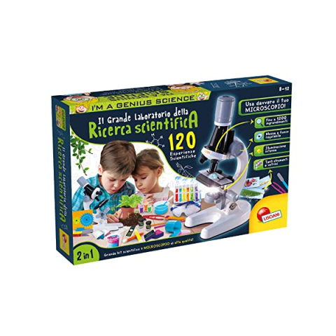 Lisciani I'm a Genius – Laboratorio Ricerca Scientifica con Microscopio