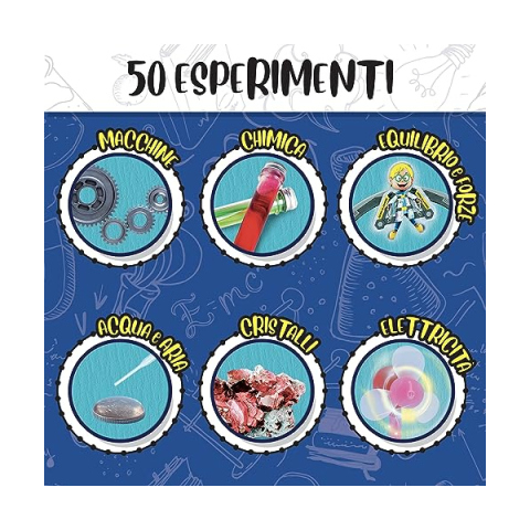 Lisciani I'm a Genius – Laboratorio di Scienze 50 Esperimenti